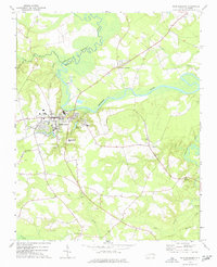 Murfreesboro 1973 topographic map thumbnail