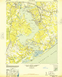 New River 1948 topographic map thumbnail