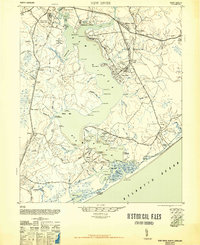 New River 1948 topographic map thumbnail