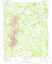 Newton 1970 topographic map thumbnail