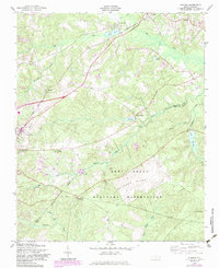 Niagara 1957 topographic map thumbnail
