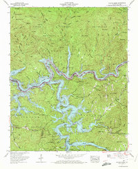 Noland Creek 1961 topographic map thumbnail