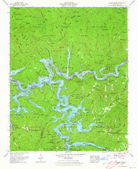 Noland Creek 1961 topographic map thumbnail
