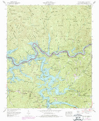 Noland Creek 1961 topographic map thumbnail