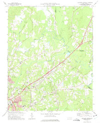 Northeast Durham 1973 topographic map thumbnail