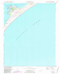 Ocracoke 1948 topographic map thumbnail