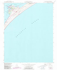 Ocracoke 1948 topographic map thumbnail