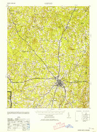 Oxford 1953 topographic map thumbnail