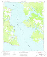 Pamlico Beach 1951 topographic map thumbnail