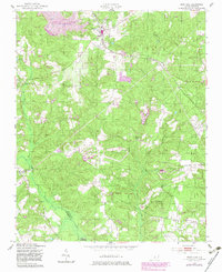 West End 1949 topographic map preview