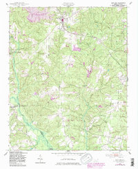 West End 1949 topographic map preview
