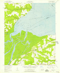 Westover 1954 topographic map thumbnail
