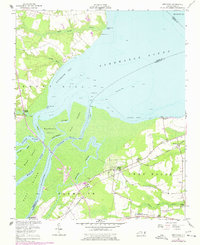 Westover 1954 topographic map thumbnail