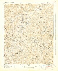 White Rock 1940 topographic map thumbnail