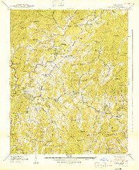White Rock 1940 topographic map thumbnail