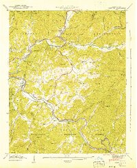 Whittier 1941 topographic map thumbnail