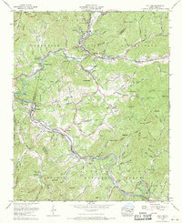 Whittier 1967 topographic map thumbnail