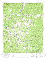 Whittier 1967 topographic map thumbnail