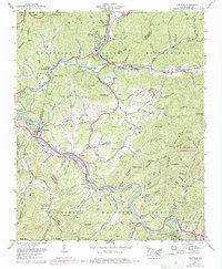 Whittier 1967 topographic map thumbnail