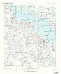 Williamston 1901 topographic map thumbnail