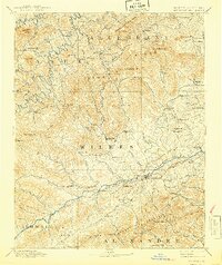 Wilkesboro 1891 topographic map thumbnail