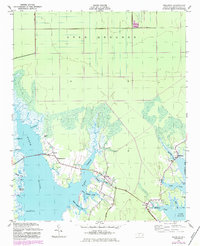 Williston 1949 topographic map thumbnail