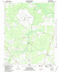 Wilmar 1983 topographic map thumbnail