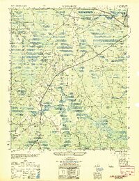 Winnabow 1950 topographic map thumbnail