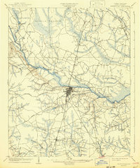 Winterville topographic map thumbnail