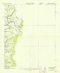 Zionville 1935 topographic map thumbnail
