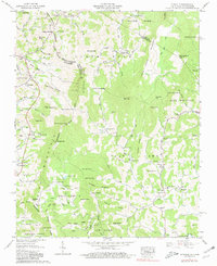 Zionville 1959 topographic map thumbnail
