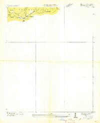 Zirconia 1935 topographic map thumbnail