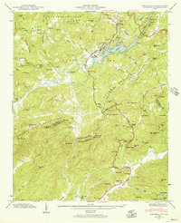 Zirconia 1946 topographic map thumbnail