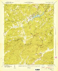 Zirconia 1947 topographic map thumbnail