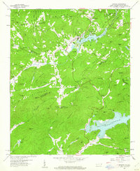 Zirconia 1959 topographic map thumbnail