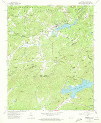 Zirconia 1959 topographic map thumbnail