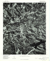 Zirconia 1977 topographic map thumbnail