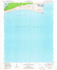Cape Hatteras 1948 topographic map thumbnail