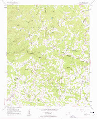 Casar 1956 topographic map thumbnail