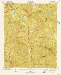 Cashiers 1946 topographic map thumbnail