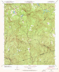 Cashiers 1946 topographic map thumbnail