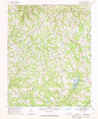 Cedar Grove 1967 topographic map thumbnail