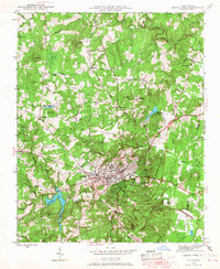 Chapel Hill 1946 topographic map thumbnail