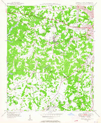 Charlotte West 1948 topographic map thumbnail