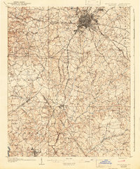 Charlotte 1907 topographic map thumbnail