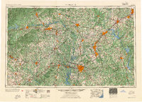 Charlotte 1954 topographic map thumbnail
