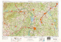 Charlotte 1953 topographic map thumbnail