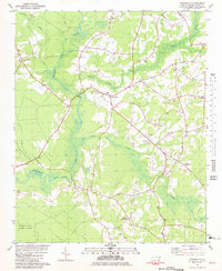 Chinquapin 1981 topographic map thumbnail
