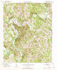 Churchland 1950 topographic map thumbnail