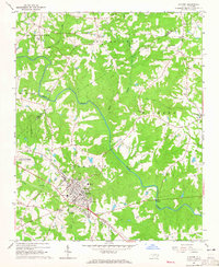 Clayton 1964 topographic map thumbnail